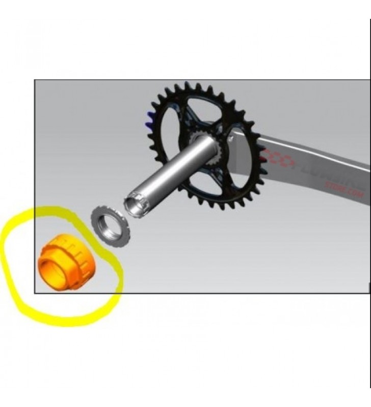Outil Démonte-pédalier Shimano TL-FC41 (générique) - Pour Changer Les Plateaux De Pédalier - Neuf